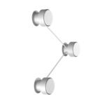 Brosline Etna Zidna lampa Bela