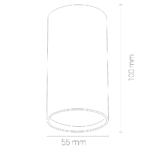 Brosline Point Reflektor Crna 55 mm - Slika 2