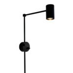 Shilo Dakata zidna lampa crna