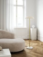 Design For The People Glossy podna lampa bela