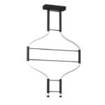 Dohar Alha S Visilica Crna 4000K 570 mm 1000 mm 9053