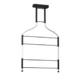 Dohar Alha S Visilica Crna 4000K 570 mm 1000 mm 9058