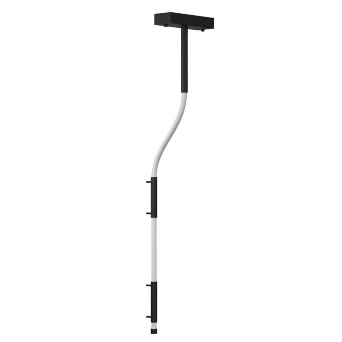 Dohar Alha S Zidna lampa Crna 3000K 300 mm - Slika 2