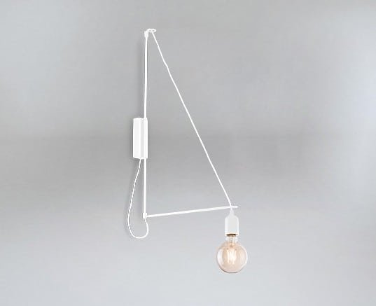 Dohar-Kabe-Zidna-lampa-Bela-400-mm-1 Dohar Kabe Zidna lampa Bela 400 mm - Slika 1