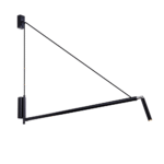 Dohar Nurh Zidna lampa Crna 980 mm - Slika 2