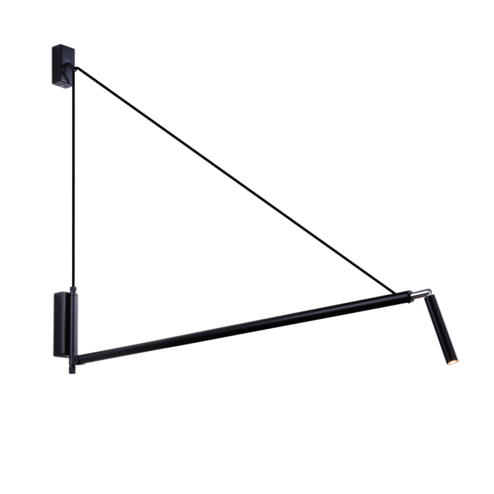 Dohar Nurh Zidna lampa Crna 980 mm - Slika 2