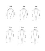 Dohar Viwin Visilica Bela 850 mm 800 mm - Slika 2