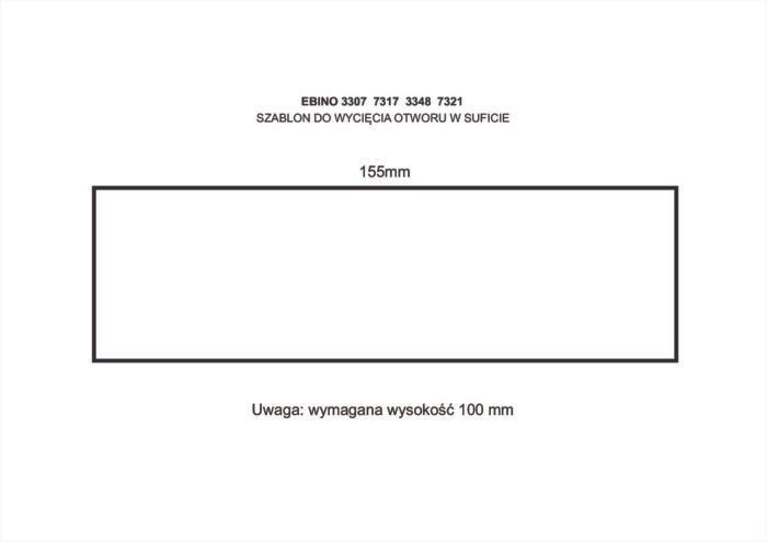 Shilo Ebino ugradna lampa crna - Slika 2