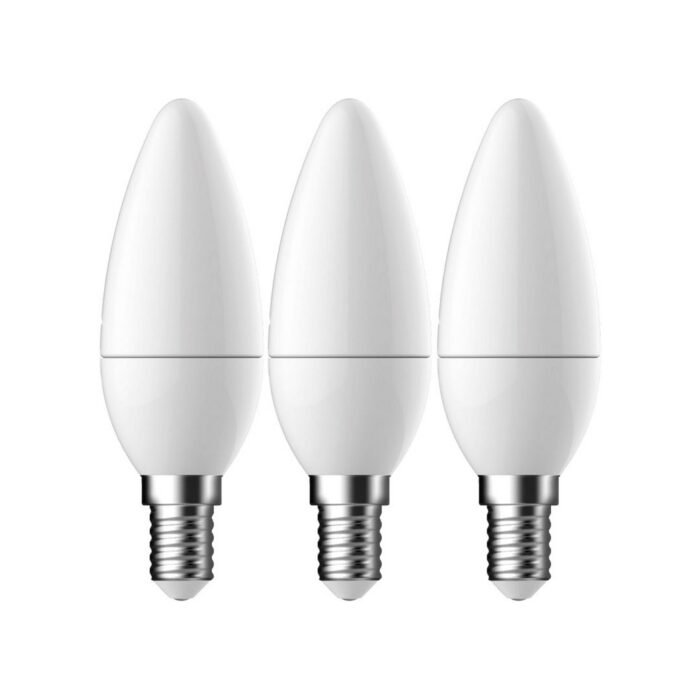 Energetic sijalica E14 3-pack C35 2700 Kelvin 470 Lumen Matirana - Slika 1