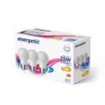Energetic sijalica E27 3-pack A60 2700 Kelvin 1055 Lumen Matirana - Slika 2