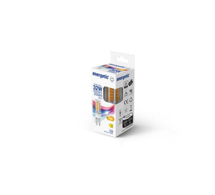 Energetic sijalica G9 Dim 3000 Kelvin 350 Lumen Transparentna - Slika 2