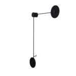 Shilo Furano zidna lampa crna