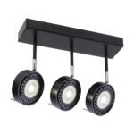 Shilo Fussa plafonska lampa crna