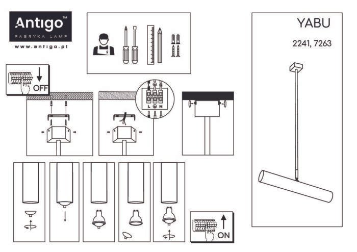 Shilo Yabu plafonska lampa bela - Slika 2