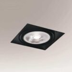 Shilo Komoro ugradna lampa crna