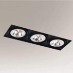 Shilo Komoro ugradna lampa crna