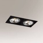 Shilo Komoro ugradna lampa crna