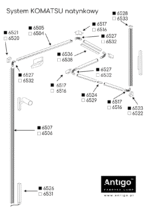 Shilo Komatsu konektor za magnetnu šinsku rasvetu crna - Slika 3