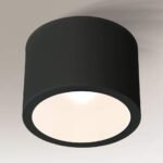 Shilo Machida plafonska lampa crna (150 mm)