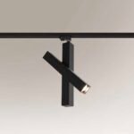 Shilo Mitsuma reflektor za trofaznu šinsku rasvetu crna