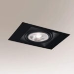 Shilo Muko ugradna lampa crna