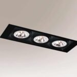 Shilo Muko ugradna lampa crna