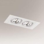 Shilo Muko ugradna lampa bela