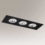 Shilo Muko ugradna lampa crna