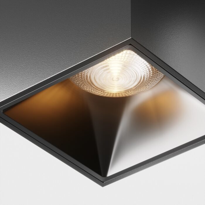 Maytoni Alfa LED nadgradna rasveta crna 3000K 1x12W 24° Dim Triac - Image 4