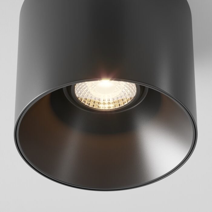 Maytoni Alfa LED nadgradna rasveta crna 3000K 1x25W 60° Dim Triac - Image 4