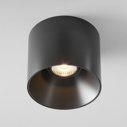 Maytoni Alfa LED nadgradna rasveta crna 3000K 1x25W 60° Dim Triac