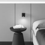 Maytoni Aron zidna lampa crna 2700K 1x7W - Slika 3