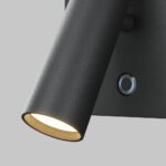 Maytoni Aron zidna lampa crna 2700K 1x7W - Slika 7