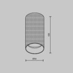Maytoni Artisan nadgradna rasveta crna GU10 1x10W - Image 3