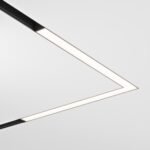 Maytoni Basis Exility magnetni šinski reflektor crni 3000K-6000K 24W 120° Dim Smart