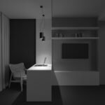 Maytoni Efir visilica crna 3000K 1x33W 38° - Image 3
