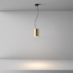 Maytoni Efir visilica mat zlatna 3000K 1x25W 38° - Image 5
