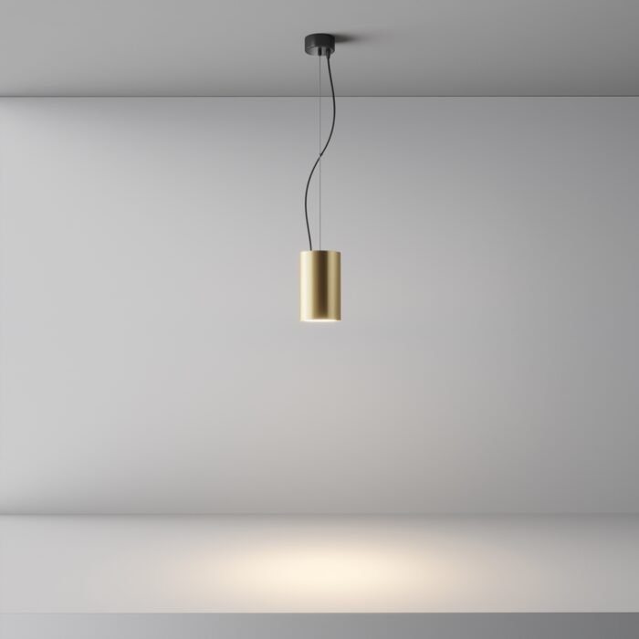 Maytoni Efir visilica mat zlatna 3000K 1x25W 38° - Image 5
