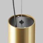 Maytoni Efir visilica mat zlatna 3000K 1x33W 38° - Image 6