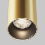 Maytoni Efir visilica mat zlatna 3000K 1x33W 38° - Image 7