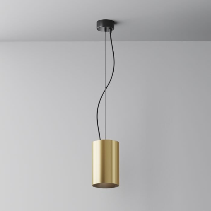 Maytoni Efir visilica mat zlatna 3000K 1x33W 38° - Image 1