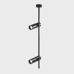 Maytoni Elti nadgradna rasveta crna GU10 2x10W