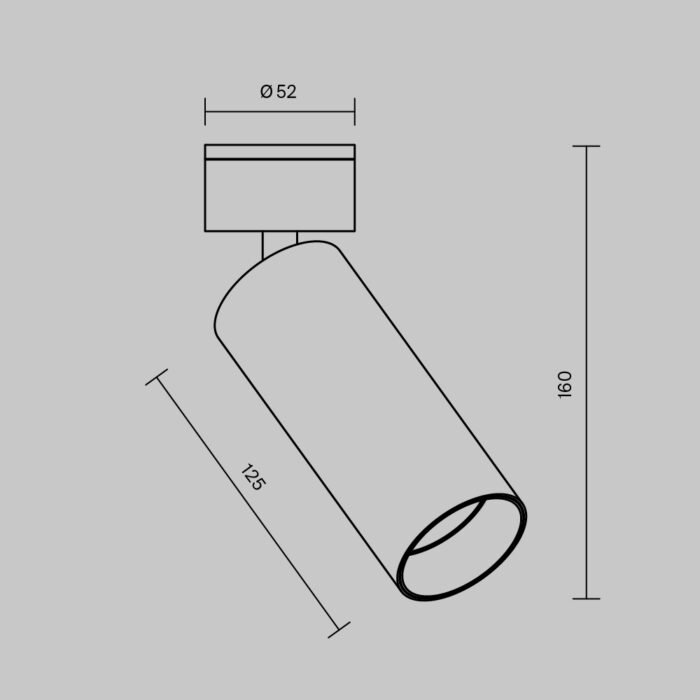 Maytoni FOCUS LED nadgradna rasveta bela 3000K 1x12W 50° - Image 3