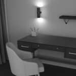 Maytoni Focus Design zidna lampa crna GU10 2x10W - Slika 4