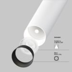 Maytoni Focus T nadgradna rasveta bela 3000K 1x6W 36° - Image 4
