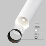 Maytoni Focus T nadgradna rasveta bela 3000K 1x6W 36° - Image 4