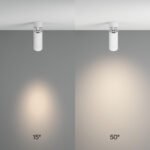 Maytoni Focus Zoom nadgradna rasveta bela 4000K 1x12W 15°-50° - Slika 4