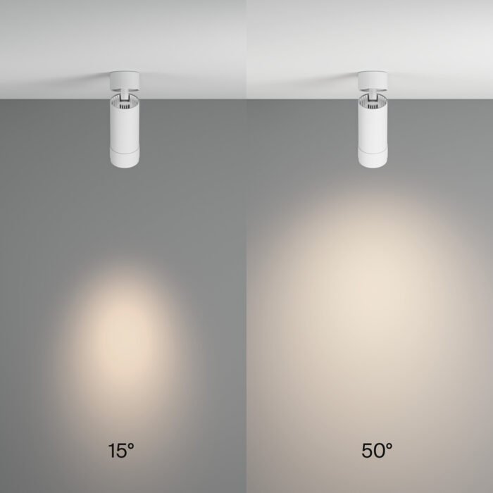 Maytoni Focus Zoom nadgradna rasveta bela 4000K 1x12W 15°-50° - Slika 4