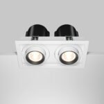 Maytoni Hidden ugradna rasveta bela 3000K 2x10W 24° - Slika 9