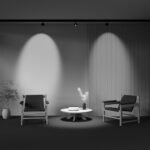 Maytoni Lens magnetni šinski reflektor crni 3000K 15W 70° - Slika 2